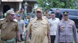 Plt Bupati Lampung Tengah,I Komang Koheri, S.E., M.Sos., Tinjau kondisi Warga Terdampak Angin Puting Beliung di Kecamatan Selagai Lingga.