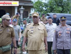 Plt Bupati Lampung Tengah,I Komang Koheri, S.E., M.Sos., Tinjau kondisi Warga Terdampak Angin Puting Beliung di Kecamatan Selagai Lingga.