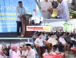 Plt. Bupati I Komang Koheri, Sampaikan Apresiasi Atas Dipilihnya Lampung Tengah Sebagai Lokasi Safari Ramadhan Pemerintah Provinsi Lampung.