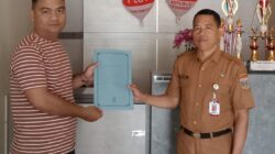 Perwakilan Masyarakat Lamteng Hengki Resmi Laporkan Kabag Unit Layanan Pengadaan/ UKPBJ Wendy Mahardika, S.T., ke Inspektorat.