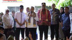 Plt Bupati I Komang Koheri, S.E., M.Sos., Dampingi Menteri Koordinator Bidang Pangan Republik Indonesia, Zulkifli Hasan, Dalam Kunjungan Kerja di Kabupaten Lampung Tengah.