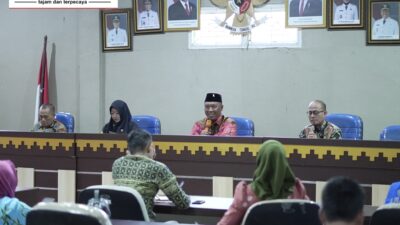 Plt Bupati I Komang Koheri, S.E., M.Sos., Secara Resmi Membuka Rakor Pengentasan Kemiskinan Kabupaten Lampung Tengah Tahun 2026.