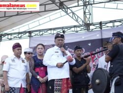 Plt Bupati I Komang Koheri, S.E., M.Sos Secara Resmi Buka Festival Ogoh Ogoh Sasih Kesanga Fest 2026 Berlangsung di Lapangan Merdeka Seputih Raman.