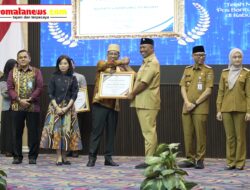 Plt Bupati Lamteng I Komang Koheri, S.E., M.Sos., Terima Penghargaan Kementerian Hukum Republik Indonesia, Dr. Supratman Andi Agtas, S.H., M.H.,.