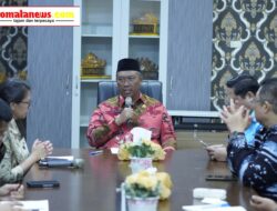 Plt Bupati Lamteng I Komang Koheri, S.E., M.Sos., Hadiri Exit Meeting Bersama BPK RI Perwakilan Provinsi Lampung.