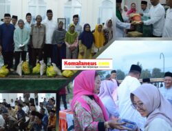 Plt Bupati Lamteng I Komang Koheri Berbagi Takjil Sekaligus Hadiri Safari Ramadhan Tingkat Kecamatan Tahun 1447 Hijriah/2026 Bertempat Masjid Nur Solihin Kecamatan Anak Ratu Aji.