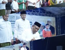 Plt Bupati Lamteng I Komang Koheri Hadiri Giat Pengajian Akbar Dalam Rangka Peresmian Pondok Pesantren Nurul Qodiri As-Sofa, Bertempat di Kampung Gunung Batin Udik.