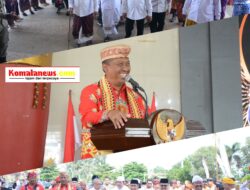 Plt Bupati Lamteng I Komang Koheri Hadiri Giat Dharma Santi Tahun Baru Caka 1948 Sekaligus Peringatan Hari Ulang Tahun WHDI ke-38 Kabupaten Lampung Tengah.