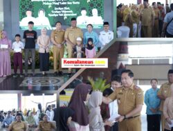 Pemkab Lamteng Gelar Kegiatan Halal Bihalal Idul Fitri 1447 Hijriah / 2026 Masehi Berlangsung khidmat Serta Penuh Kehangatan Bertempat di Gedung Sesat Agung Nuwo Balak.