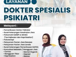 RS Mitra Mulia Husada Hadirkan Layanan Dokter Spesialis Psikiatri, Layani Pasien Umum dan BPJS.