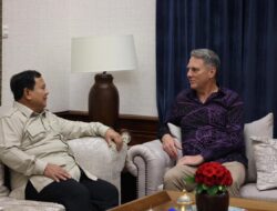 Prabowo Sambut Wakil PM Australia Richard Marles di Kertanegara, Bahas Kerja Sama Strategis Kawasan