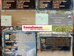 BEBERAPA MASYARAT/PETANI DI SEPUTARAN IRIGASI INPRES 2 (tahun 2025) KELUHKAN PEMBAGUNAN IRIGASI DI LAMTENG DIDUGA ASAL-ASALAN.