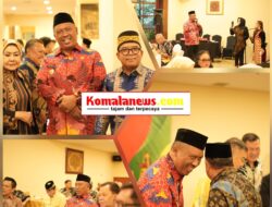 Plt Bupati Lamteng I Komang Koheri Hadiri Giat Silaturahmi & Halal Bihalal DPP Lampung Sai Bertempat di Peacock Hall The Sultan Hotel Jakarta.