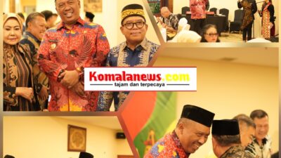 Plt Bupati Lamteng I Komang Koheri Hadiri Giat Silaturahmi & Halal Bihalal DPP Lampung Sai Bertempat di Peacock Hall The Sultan Hotel Jakarta.