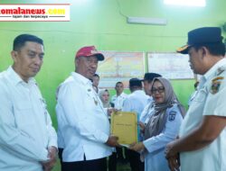 Plt Bupati Lamteng I Komang Koheri, S.E., M.Sos Hadiri Giat Penyerahan SPPT & PBB-P2 Serta Penyampaian Nota Tagihan Tunggakan PKB Bagi Masyarakat di Empat Kecamatan.