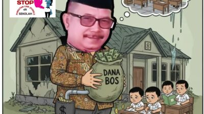 Kepala Sekolah SDN I Tanjung Harapan (Subandi) Diduga Selewengkan Dana BOS, Wali Murid Resah, Inspektorat Lamteng Tutup Mata.