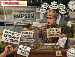 Plt Kaban BKPSDM Lamteng (Toheran) Diduga Tidak Paham Tatanegara, Beri Putusan Sanksi Memakan Waktu Berbulan – Bulan.