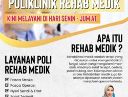 Poli Klinik Rehab Medik RSU MMH Buka Setiap Senin – Jumat Bersama dr. Feby Deliana, Sp.KFR.
