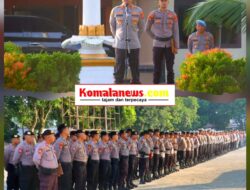 Pastikan Aman dan Kondusif, Kapolres Lampung Tengah Pimpin Apel Siaga Pengamanan May Day 2026.