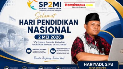 Peringatan Hari Pendidikan Nasional Setiap Tanggal 2 Mei Jadi Momentum Penting Untuk Merefleksikan Kemajuan Dunia Pendidikan di Indonesia, Termasuk di Kabupaten Lampung Tengah.