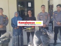 Sempat Hilang Dicuri Maling, Polisi Kembalikan Sepeda Motor Milik Warga.