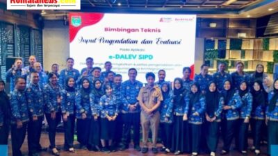 Bappeda Lamteng Laksanakan Bimtek e-DALEV SIPD, Guna Data capaiaan Kinerja dan Realisasi Pembangunan Yang Akuntabel.