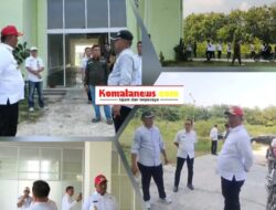 Plt Bupati Lamteng I Komang Koheri Bersama Beberapa OPD Lakukan Giat Gotong Royong Bersihkan Islamic Center.