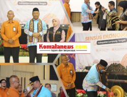 Plt. Bupati Lamteng I Komang Koheri Resmi Membuka Pelatihan Sensus Ekonomi 2026 dan Pencanangan Desa cantik (Desa Cinta Statistik).