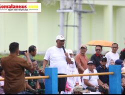 Plt Bupati I Komang Koheri Buka Secara Resmi Acara Mancing Mania Beguwai Jejamo Wawai (BJW), Berlangsung di Kolam Islamic Center Lamteng.