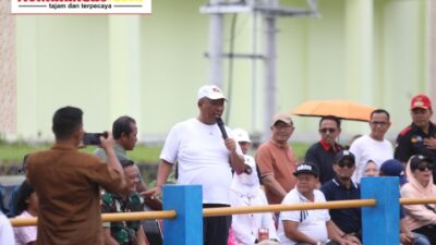 Plt Bupati I Komang Koheri Buka Secara Resmi Acara Mancing Mania Beguwai Jejamo Wawai (BJW), Berlangsung di Kolam Islamic Center Lamteng.