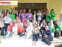 Plt Ketua TP PKK Sekligus Ketua Umum Perwosi Ni Ketut Dewi Nadi Komang Koheri, S.T., M.Sos., Haadiri Giat Senam Sekinker Gelowing, yang Diselenggarakan Oleh Dinas Perkebunan, Peternakan dan Perikanan Lamteng.