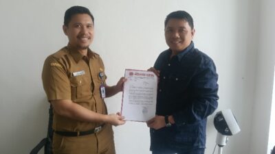 Masyarakat Peduli Pendidikan Lamteng Hidayat Resmi Laporkan Kepala Sekolah SDN I Rama Kelandungan (Marsudi) Ke Inspektorat.