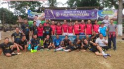 Laga Perang Bintang : KONI vs PSSI Lampung Tengah Tunjukan Edukasi Sepak Bola Usia Dini.