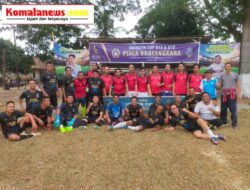 Laga Perang Bintang : KONI vs PSSI Lampung Tengah Tunjukan Edukasi Sepak Bola Usia Dini.