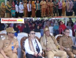 Plt Bupati Lamteng I Komang Koheri Hadiri Acara Wisuda Lansia Standar II Sekaligus Melaunching Sekolah Lansia di Sembilan Kampung  Sekecamatan Bumi Ratu Nuban.