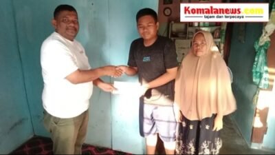 Baznas Lamteng Kembali Salurkan Bantuan Biaya Pendidikan Kepada Siswa Kurang Mampu.