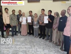Sungguh Bejat Kepala Kampung Rajawali Kecamatan Bandar Surabaya Suwandi Tiduri Istri Tetangga, Berujung Pengunduran Diri.