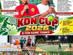 Plt Bupati I Komang Koheri Didampingi Ketua Porwosi Lamteng Secara Resmi Buka KDN CUP 2026.
