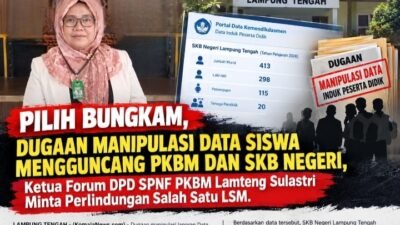 Dugaan Manipulasi Data Siswa Mengguncang PKBM dan SKB Negeri di Lammteng Ketua Forum DPD SPNF PKBM Sulastri Memilih Bungkam.