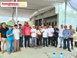 Respon Cepat Keluhan Warga, Plt Bupati Lamteng I Komang Koheri Hadiri Acara Rembuk Jalan Bertempat Ruas Bandar Sari – Payung Rejo.
