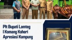 Plt Bupati Komang Koheri Apresiasi Kampung Tanjung Anom Jadi Percontohan Jaminan Sosial Se-Lampung Tengah.