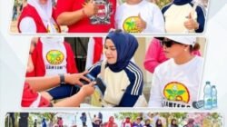 CFD Tugu Canang Meriah, Uswatun Hasanah Ajak Warga Peduli Kesehatan.