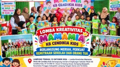 LOMBA KREATIVITAS MAMAMIA KB CENDIKIA KIDS BERLANGSUNG MERIAH, PERKUAT KEMITRAAN SEKOLAH DAN ORANG TUA.